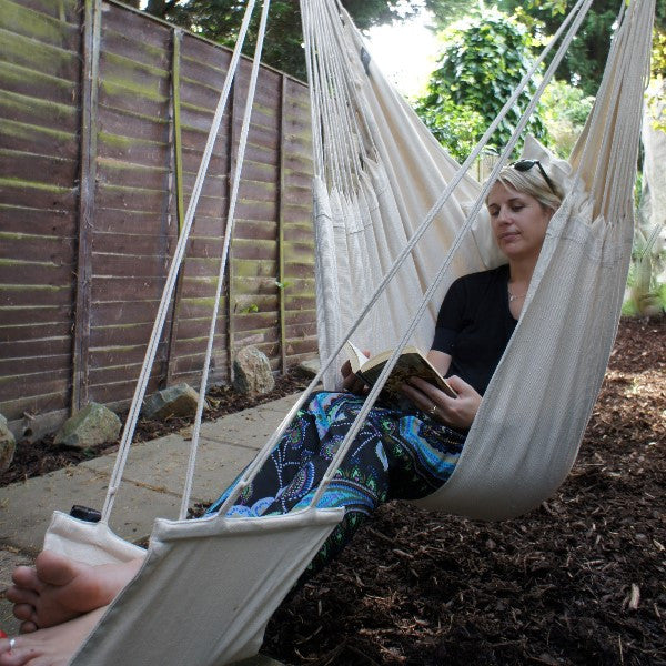 Hanging Chair Hammock with Footrest