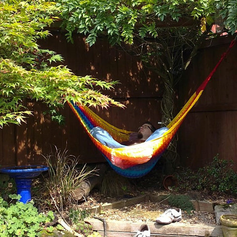 Hand-made Mexican String Hammocks. Elegant, luxurious, extremely strong hammocks:great for indoors or in the garden.